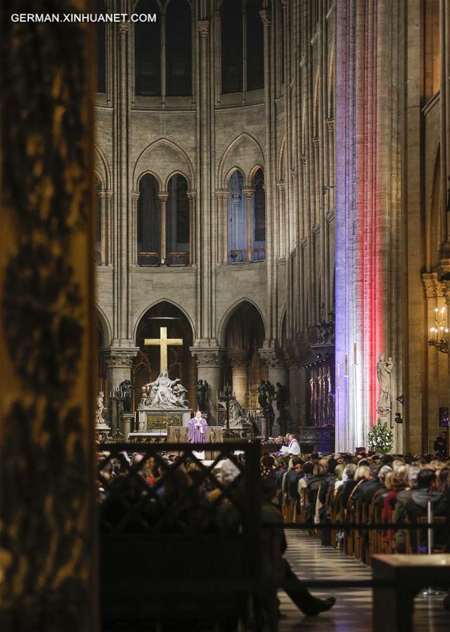 FRANCE-PARIS-VICTIMS-MASS