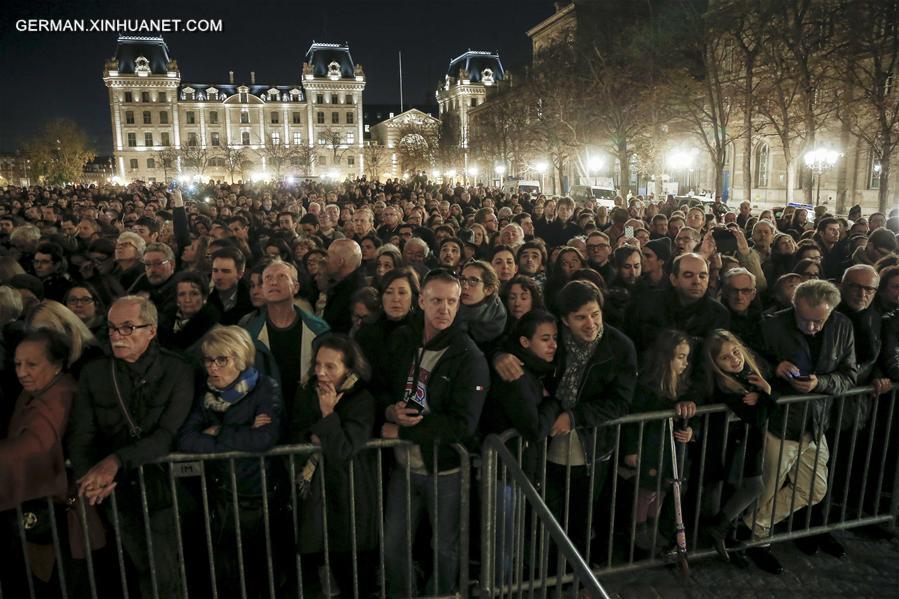 FRANCE-PARIS-VICTIMS-MASS