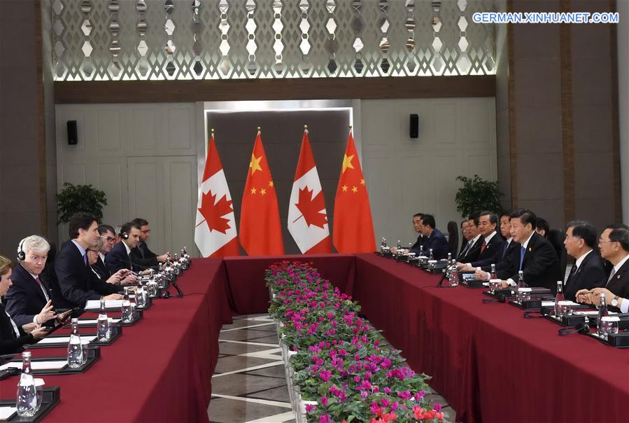 TURKEY-ANTALYA-CHINA-XI JINPING-CANADA-MEETING