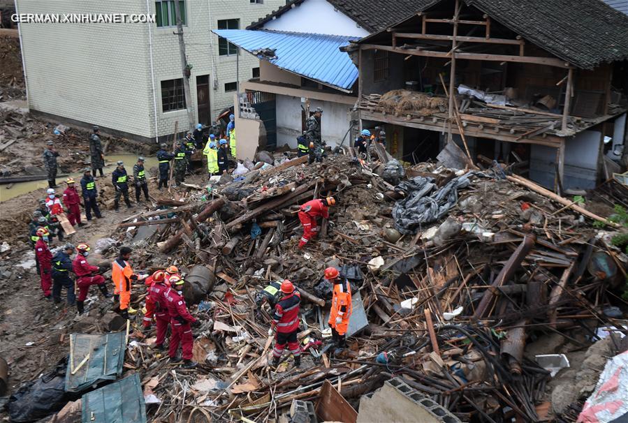 CHINA-ZHEJIANG-LISHUI-LANDSLIDE-AFTERMATH (CN)