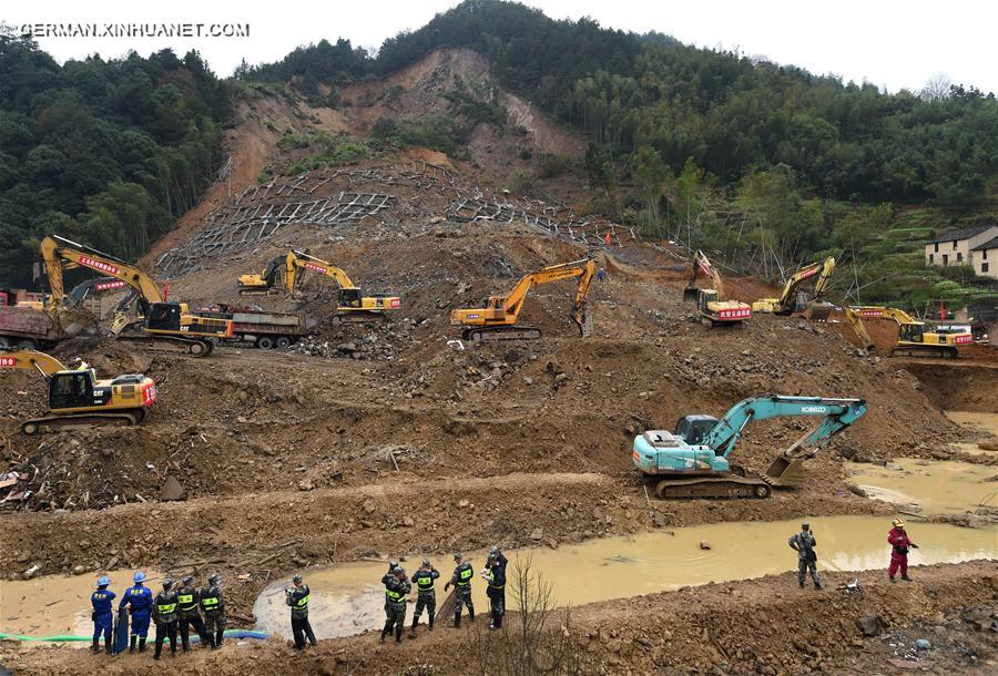 CHINA-ZHEJIANG-LISHUI-LANDSLIDE-AFTERMATH (CN)