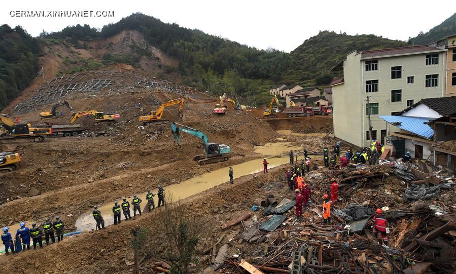 CHINA-ZHEJIANG-LISHUI-LANDSLIDE-AFTERMATH (CN)