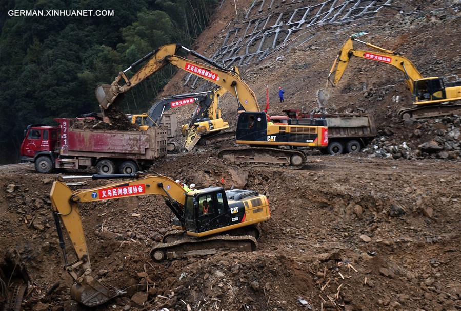 CHINA-ZHEJIANG-LISHUI-LANDSLIDE-AFTERMATH (CN)