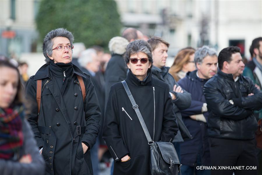 FRANCE-PARIS-MINUTE-SILENCE