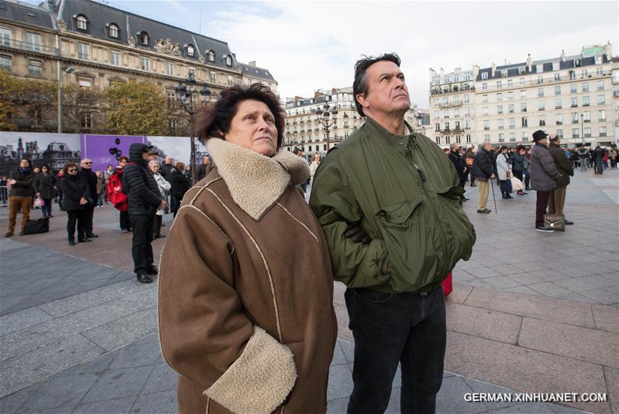 FRANCE-PARIS-MINUTE-SILENCE