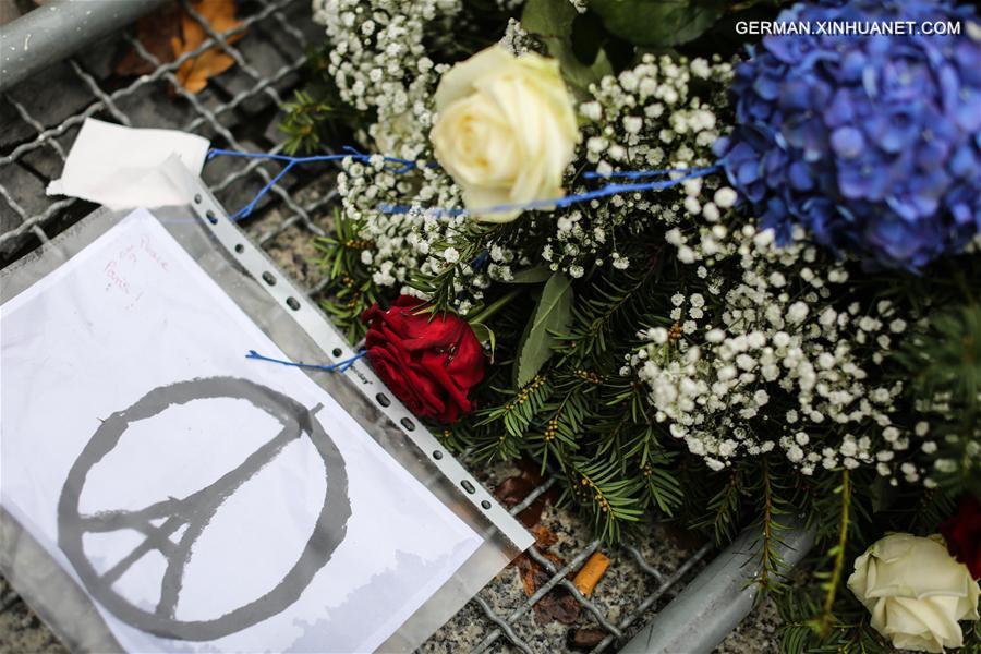 GERMANY-BERLIN-MINUTE-SILENCE