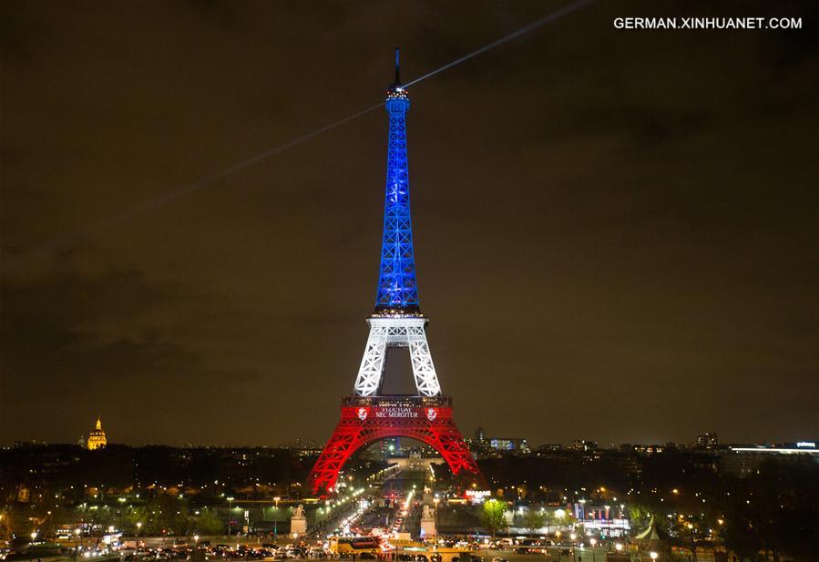 FRANCE-PARIS-EIFFEL TOWER-TRIBUTE