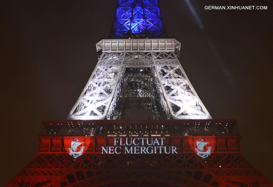 FRANCE-PARIS-EIFFEL TOWER-TRIBUTE