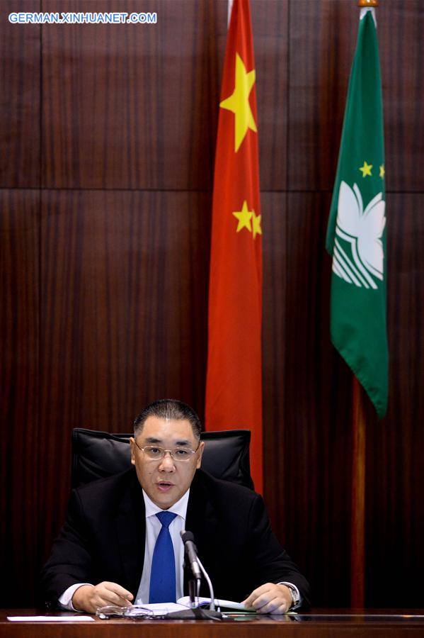 CHINA-MACAO-CHIEF EXECUTIVE-POLICY ADDRESS (CN)