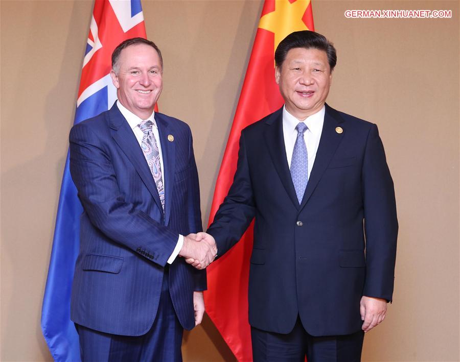 PHILIPPINES-CHINA-NEW ZEALAND-MEETING 