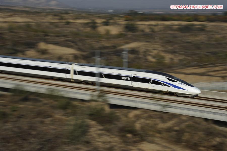 CHINA-HIGH SPEED TRAIN-TEST (CN)