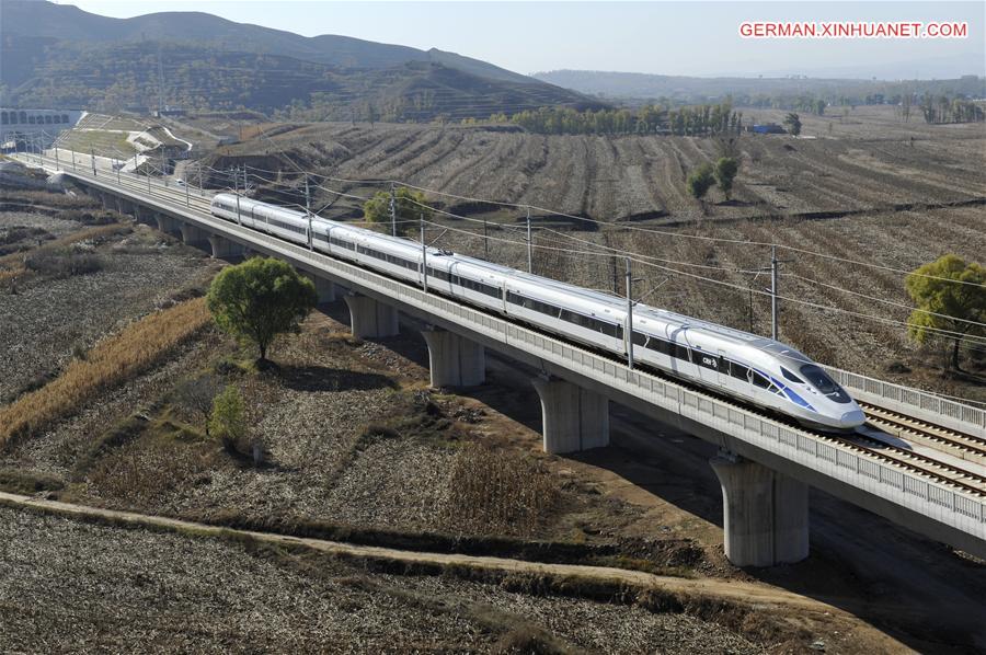 CHINA-HIGH SPEED TRAIN-TEST (CN)