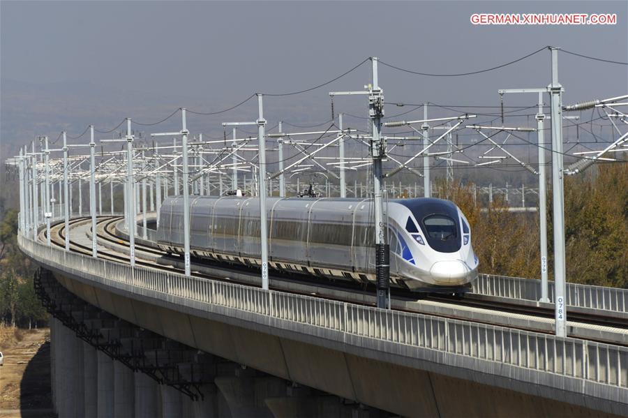 CHINA-HIGH SPEED TRAIN-TEST (CN)