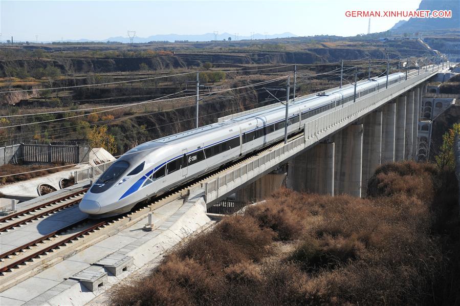 CHINA-HIGH SPEED TRAIN-TEST (CN)