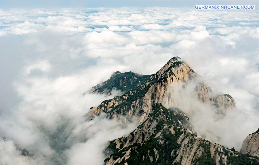 #CHINA-SHAANXI-HUASHAN MOUNTAIN-SCENERY (CN)