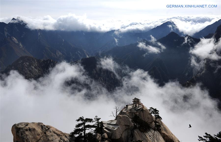 CHINA-SHAANXI-HUASHAN MOUNTAIN-SCENERY (CN)