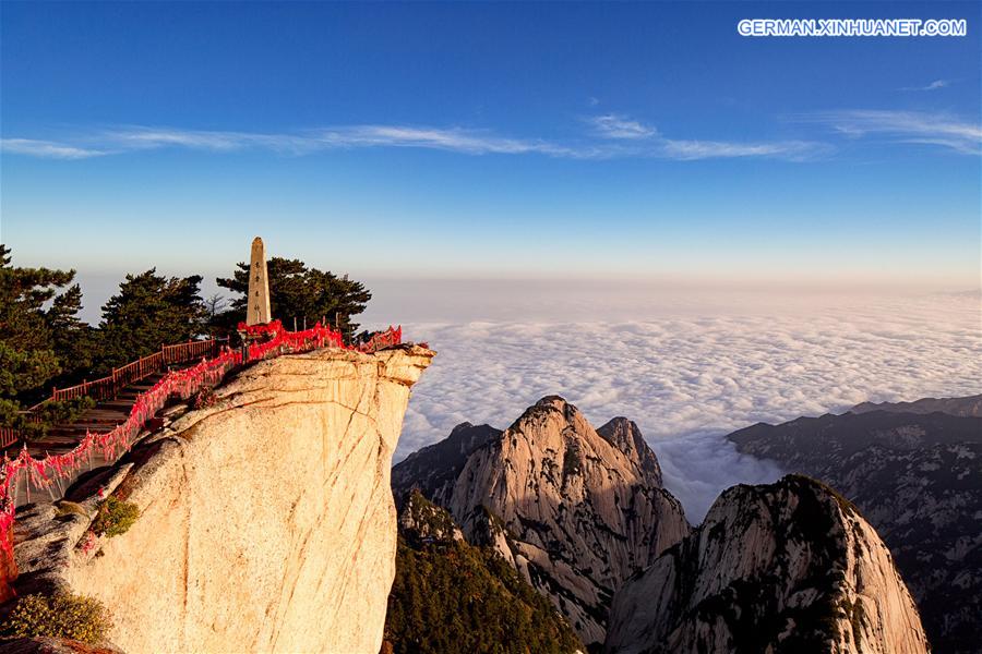 #CHINA-SHAANXI-HUASHAN MOUNTAIN-SCENERY (CN)