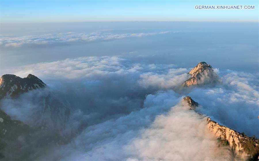 #CHINA-SHAANXI-HUASHAN MOUNTAIN-SCENERY (CN)