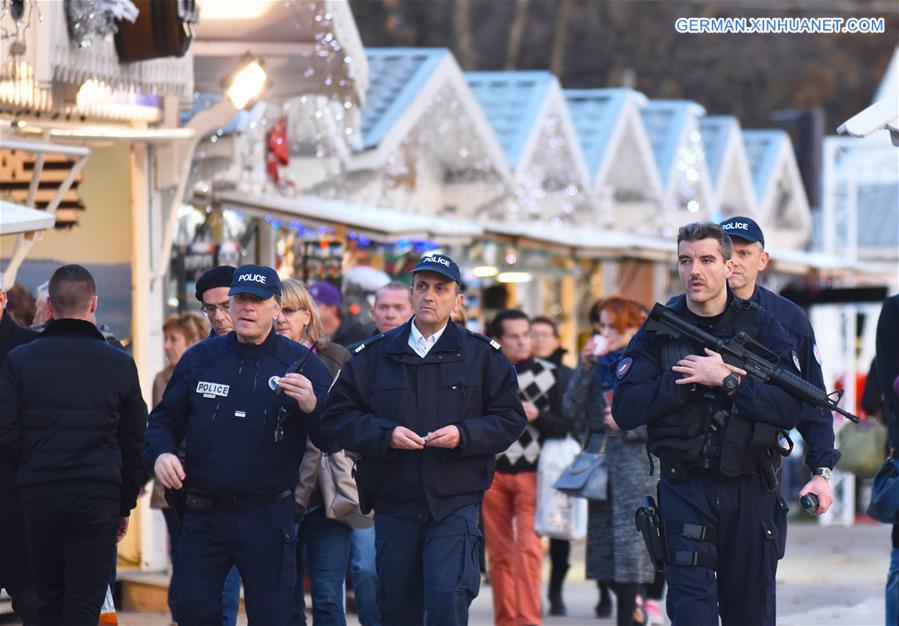 FRANCE-PARIS-CHAMPS-ELYSEES-CHRISTMAS MARKET-REOPENING