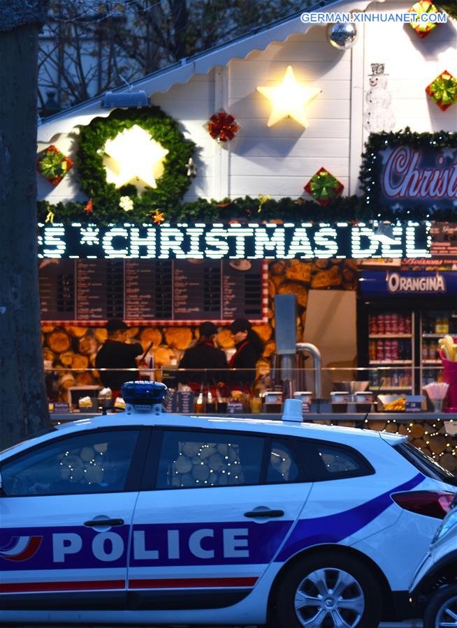 FRANCE-PARIS-CHAMPS-ELYSEES-CHRISTMAS MARKET-REOPENING