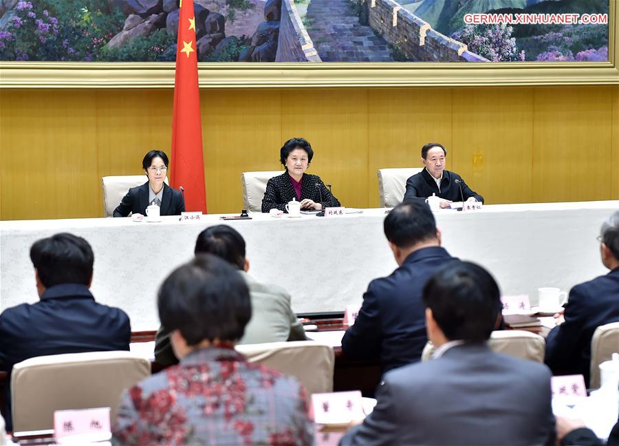 CHINA-BEIJING-LIU YANDONG-EDUCATION-MEETING (CN)