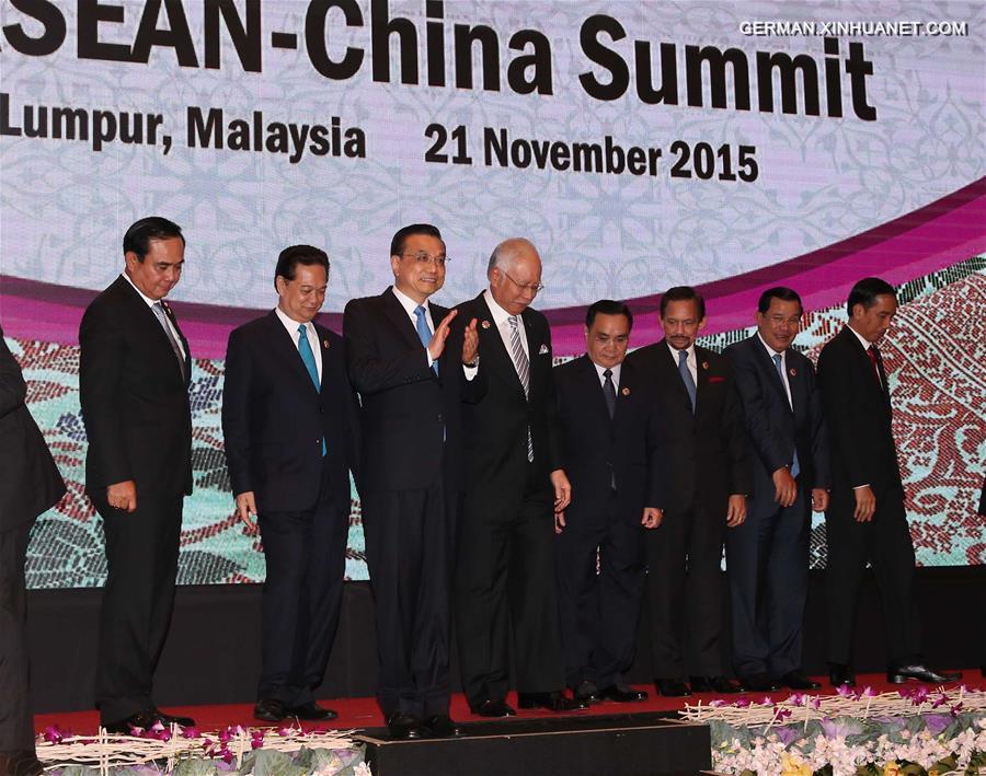 MALAYSIA-KUALA LUMPUR-ASEAN-CHINA-SUMMIT