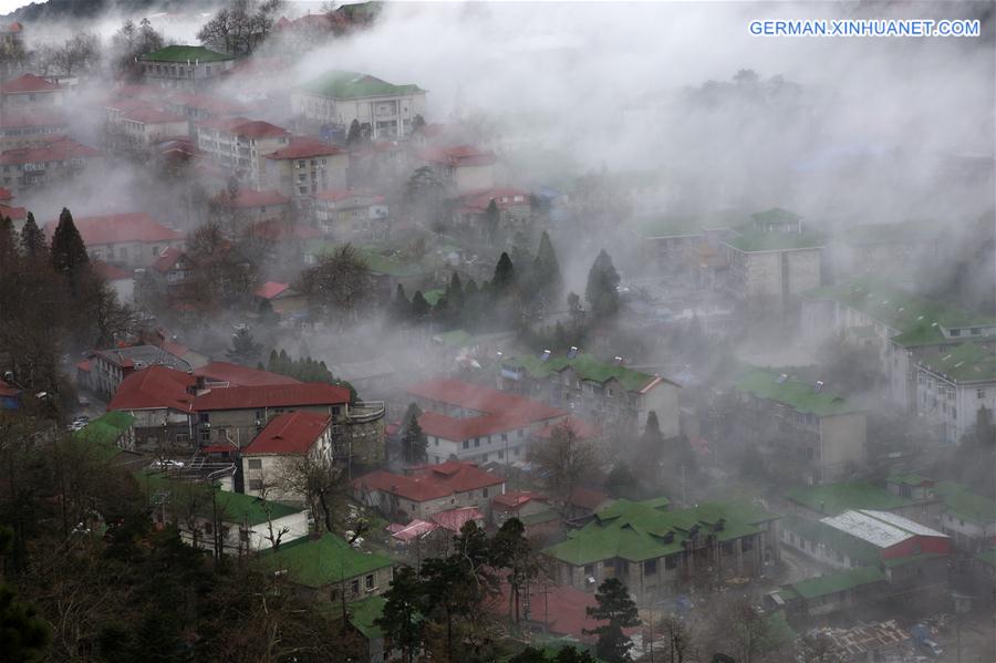 #CHINA-JIANGXI-JIUJIANG-LUSHAN MOUNTAIN-MIST (CN)