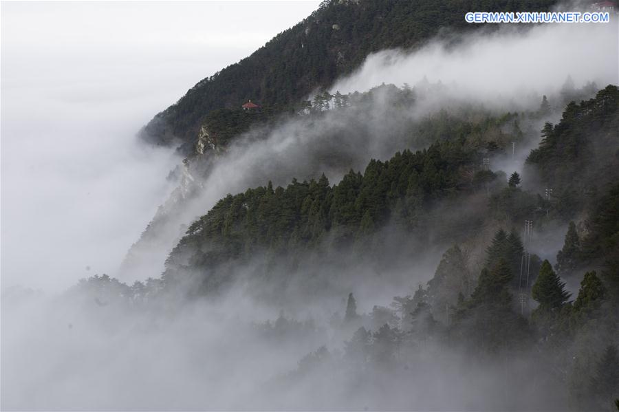 #CHINA-JIANGXI-JIUJIANG-LUSHAN MOUNTAIN-MIST (CN)