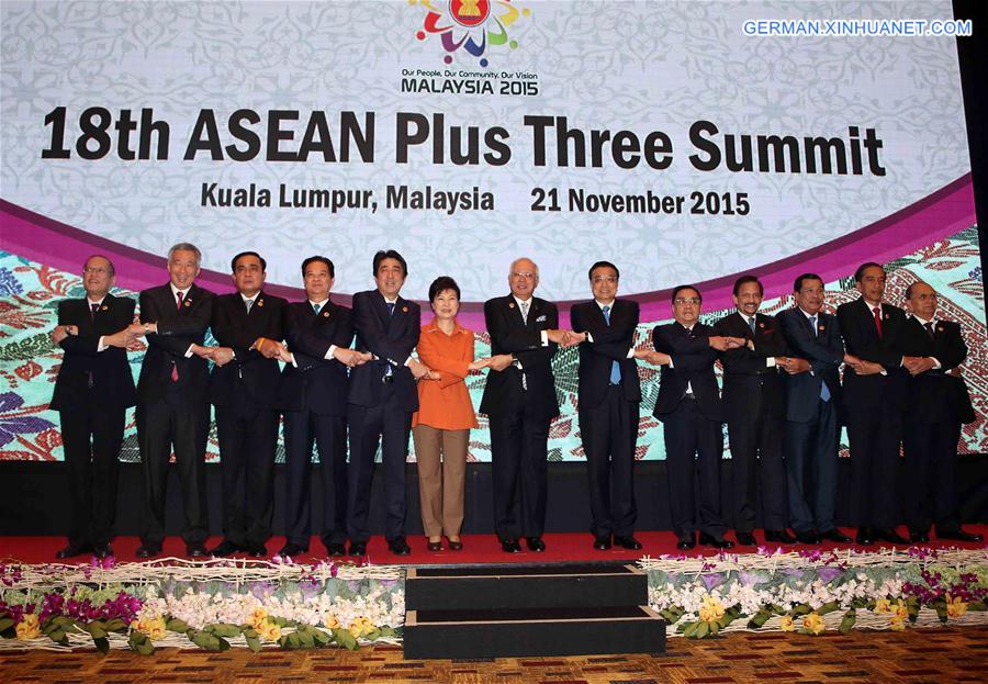 MALAYSIA-KUALA LUMPUR-LI KEQIANG-ASEAN PLUS THREE SUMMIT