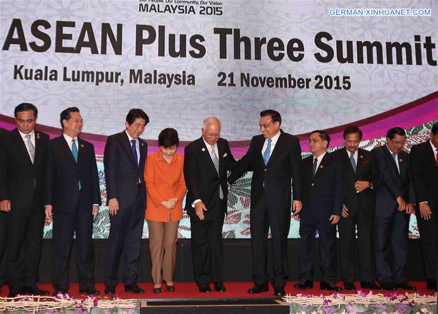 MALAYSIA-KUALA LUMPUR-LI KEQIANG-ASEAN PLUS THREE SUMMIT