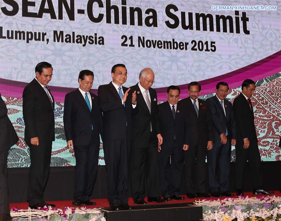 MALAYSIA-KUALA LUMPUR-ASEAN-CHINA-SUMMIT