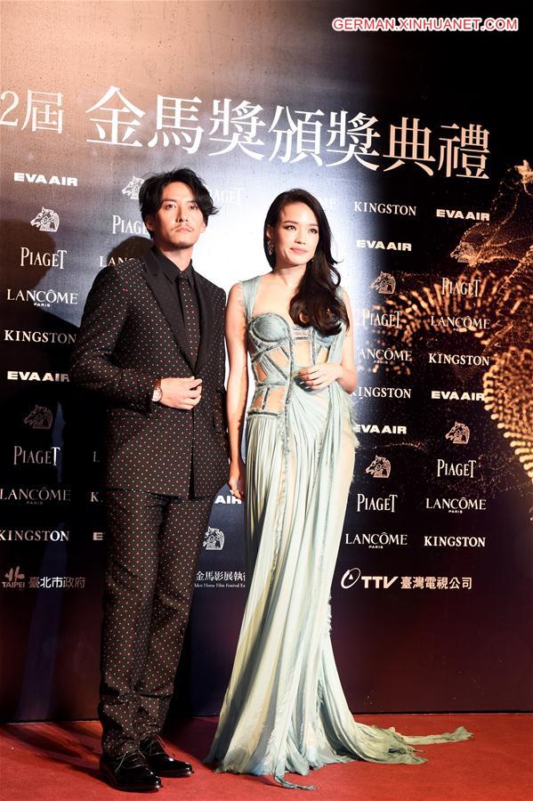 CHINA-TAIPEI-GOLDEN HORSE AWARDS-CEREMONY (CN)