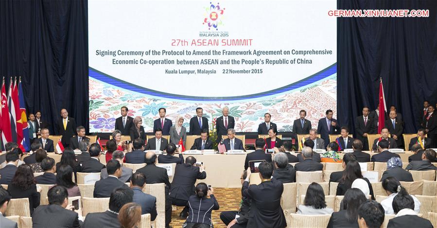 MALAYSIA-KUALA LUMPUR-CHINA-LI KEQIANG-SIGNING CEREMONY