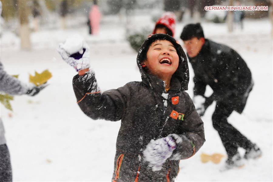 #CHINA-TIANJIN-SNOWFALL (CN)