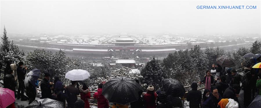 CHINA-BEIJING-SNOWFALL (CN)