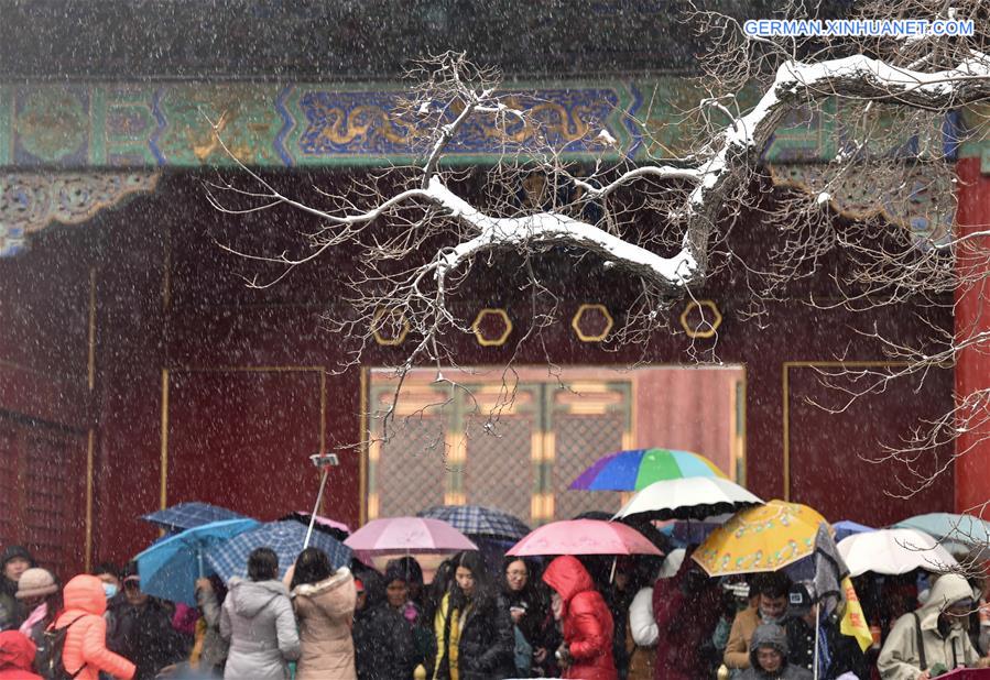 CHINA-BEIJING-SNOWFALL (CN)