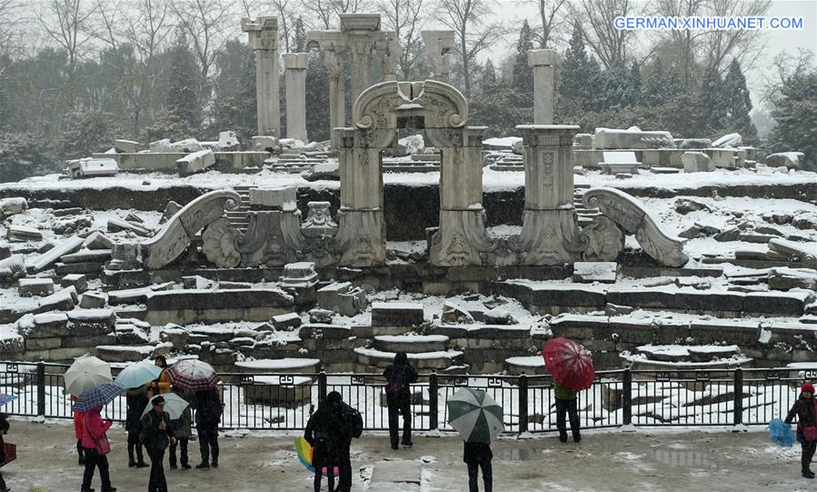 CHINA-BEIJING-SNOWFALL (CN)