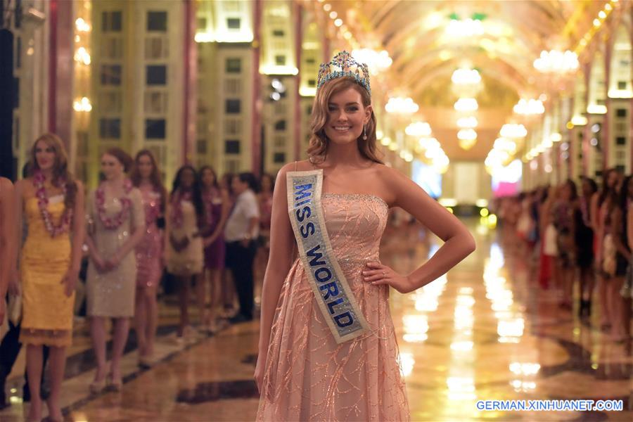 #CHINA-HAINAN-MISS WORLD-COMPETITION (CN)