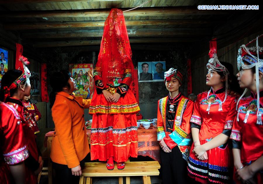 #CHINA-ZHEJIANG-ETHNIC WEDDING (CN)