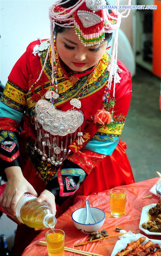 #CHINA-ZHEJIANG-ETHNIC WEDDING (CN)