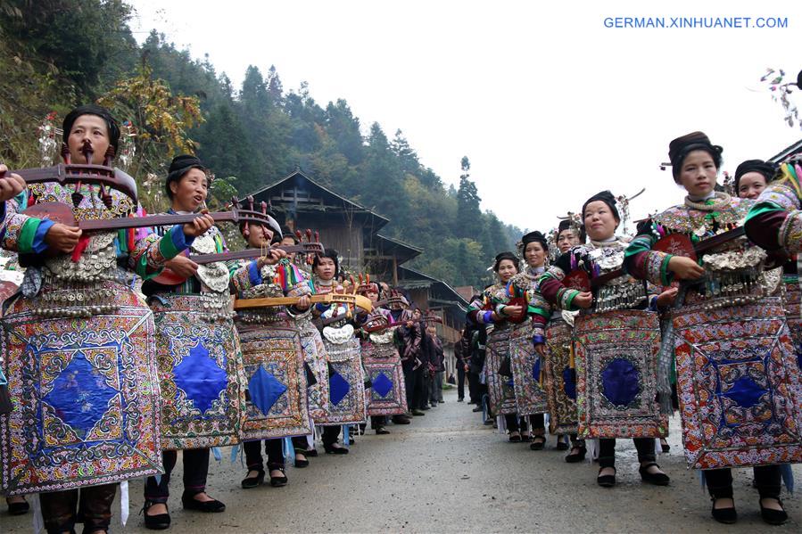 #CHINA-GUIZHOU-DONG ETHNIC GROUP-FOLK CULTURE (CN)