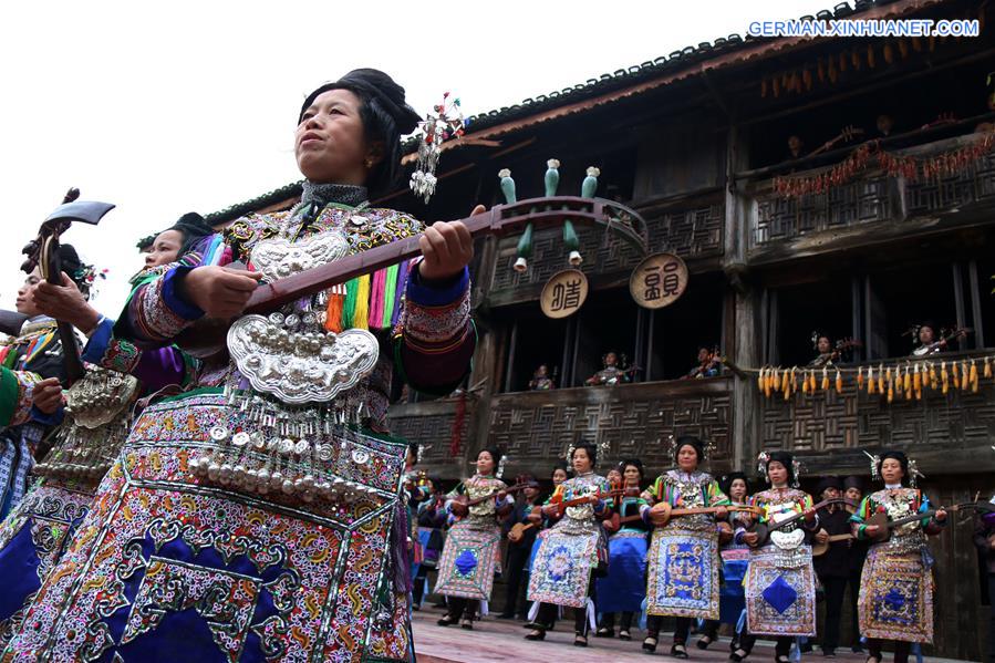 #CHINA-GUIZHOU-DONG ETHNIC GROUP-FOLK CULTURE (CN)