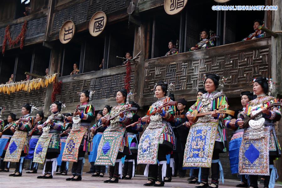 #CHINA-GUIZHOU-DONG ETHNIC GROUP-FOLK CULTURE (CN)