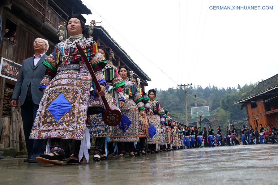 #CHINA-GUIZHOU-DONG ETHNIC GROUP-FOLK CULTURE (CN)