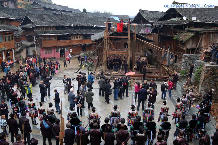 #CHINA-GUIZHOU-DONG ETHNIC GROUP-FOLK CULTURE (CN)