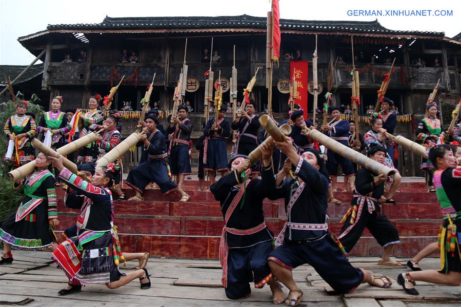 #CHINA-GUIZHOU-DONG ETHNIC GROUP-FOLK CULTURE (CN)