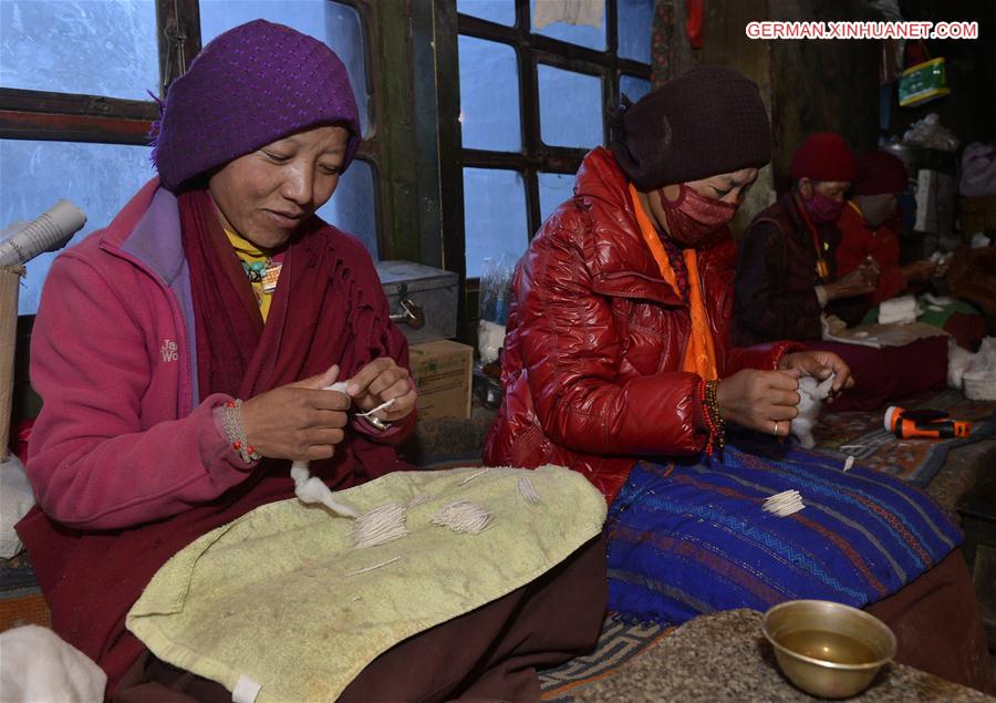 CHINA-TIBET-RONGPU MONASTERY (CN)