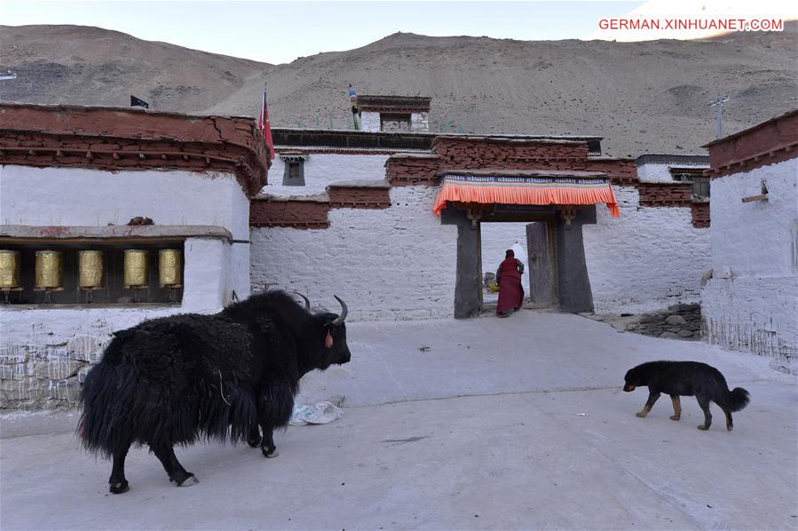 CHINA-TIBET-RONGPU MONASTERY (CN)