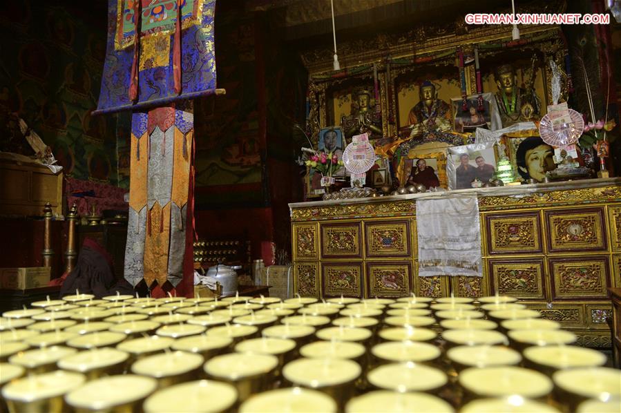 CHINA-TIBET-RONGPU MONASTERY (CN)