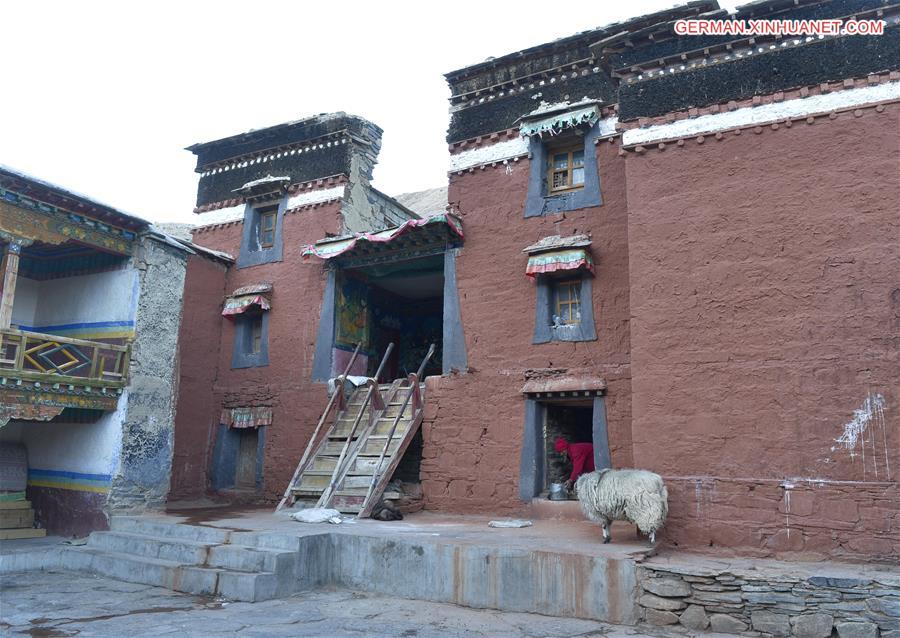 CHINA-TIBET-RONGPU MONASTERY (CN)